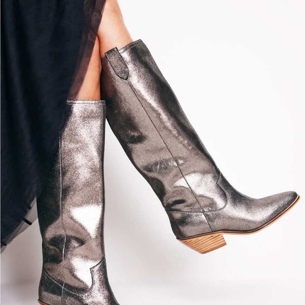 Boden Western Knee High Boots NWT